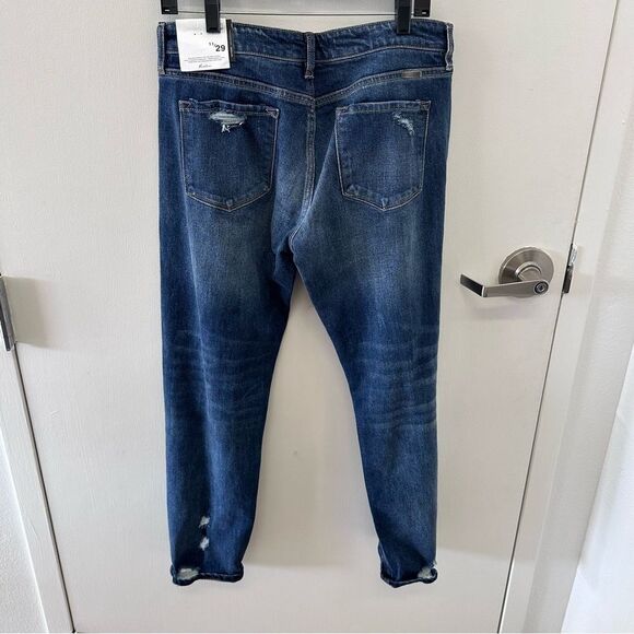 KANCAN Devika Mid Rise Boyfriend Jeans - Picture 2 of 7